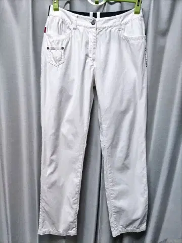 타미힐피거 골프 스트레치 팬츠 화이트