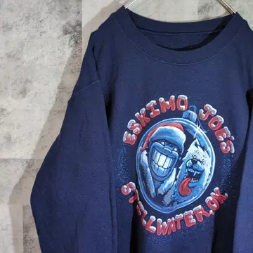 에스키모 조스 맨투맨 트레이닝복 네이비 A29,13