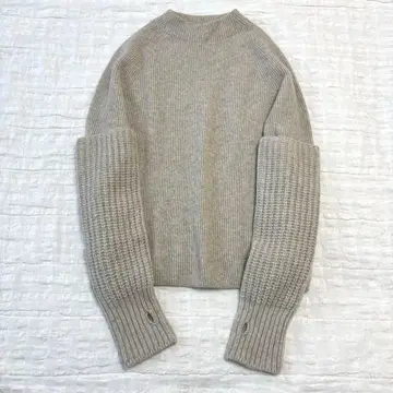 23AW 새상품급 NOBLE 노블 암워머 포함 니트