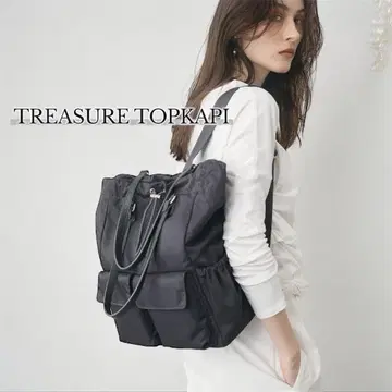 새상품 미사용 TREASURE TOPKAPI 더블 포켓 2way 백