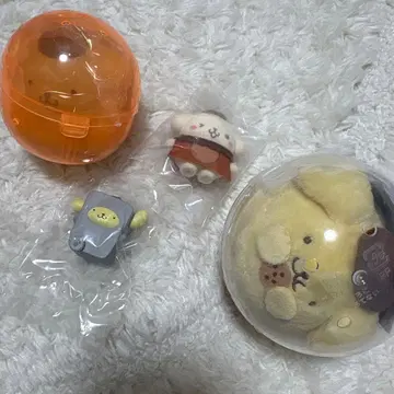 폼폼푸딩 푸치토모 캡슐 토이 가챠 세트