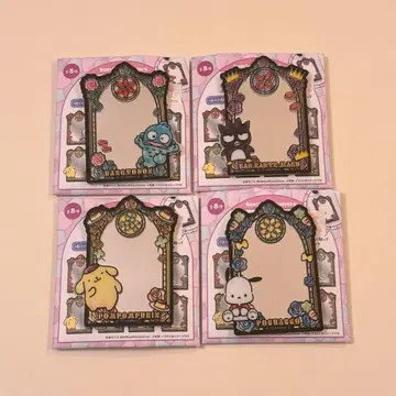 산리오 트레이딩 아크릴 거울 씰 세트