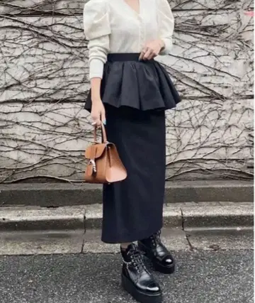 cygne 페플럼 스커트