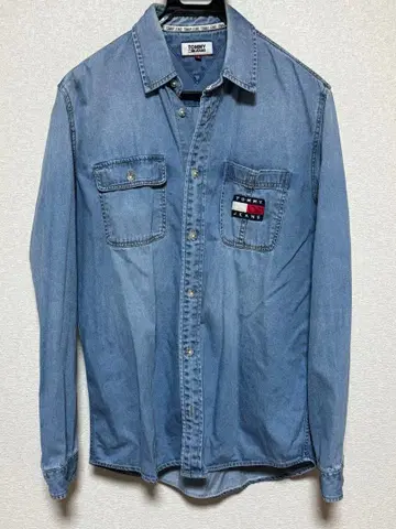 TOMMY JEANS 데님 셔츠 M 사이즈