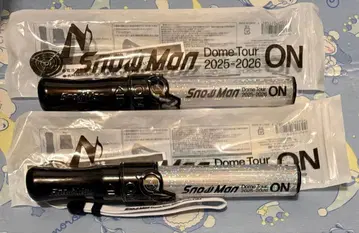 Snow Man Dome Tour 2025-2026 응원봉 2개 세트