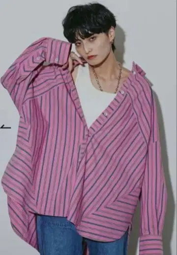 ROSE BUD 스트라이프 빅 셔츠 안티카를 좋아하는 분께 추천