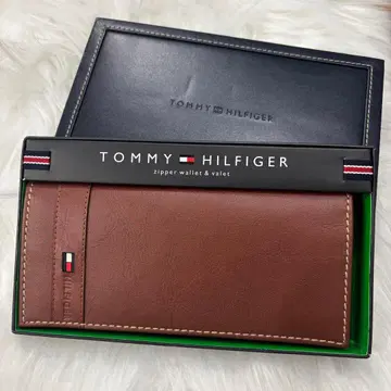 [ 미사용 새상품 ] TOMMY HILFIGER 장지갑 박스 포함