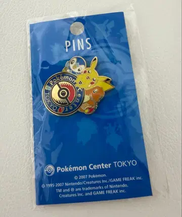 포켓몬 센터 도쿄 로고 핀즈 2007 핀 배지 도쿄