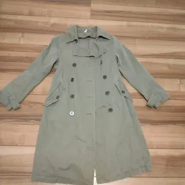 [ SHIPS ] 카키 트렌치코트 ( 구제 의류풍 )