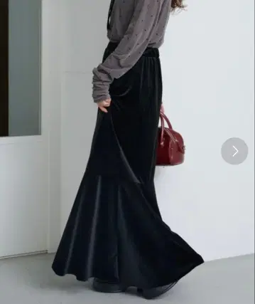 Kastane 벨로아 머메이드 스커트