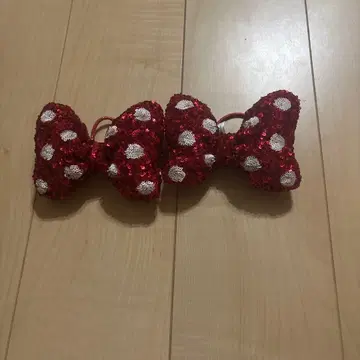 디즈니 미니 머리끈 2개 세트