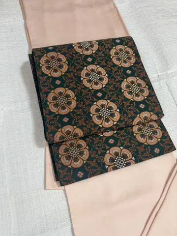 오라 아사노 육통 후쿠로 오비 쇼소인 문양 금실 있음