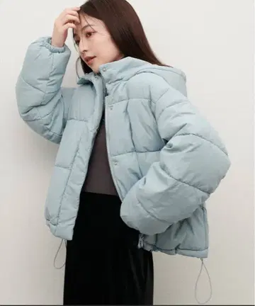 natural couture 내추럴 꾸뛰르 후드 패딩 자켓