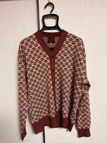 [레어] EVIS 카모메 디자인 올 패턴 가디건