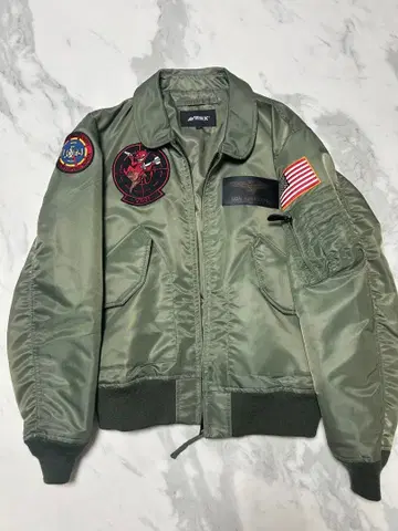 AVIREX CWU-36P VX-31 세이지 그린 M 사이즈