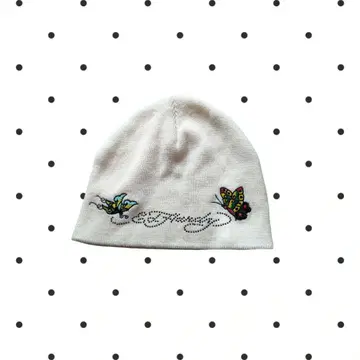 DON ED HARDY 비니 니트 모자 XLARGE y2k 헤이세이