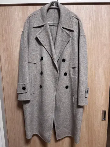 그레이 울 코트 M 사이즈