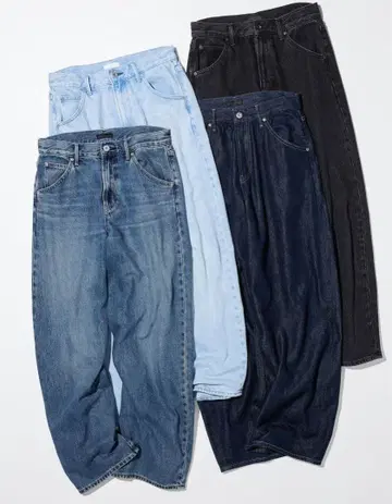 유니클로 배기 커브진, 짧은 기장