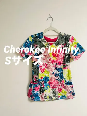 Cherokee Infinity 플로럴 반팔 상의 [ S ]