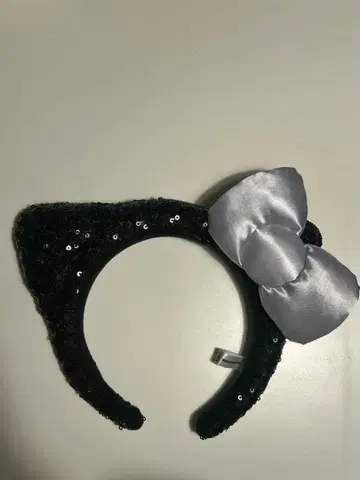 키티 머리띠 블랙 USJ