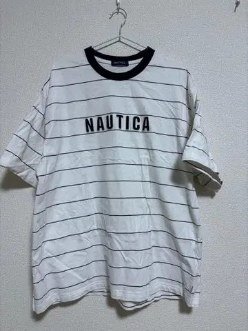 NAUTICA 보더 T셔츠
