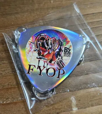 B'z LIVE-GYM 2025 FYOP 가챠 피크 배지 2 미개봉