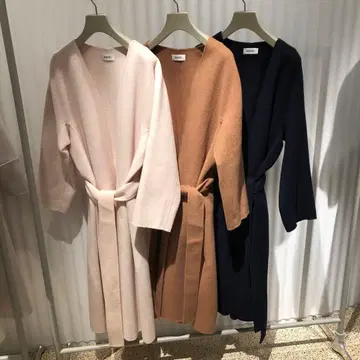 snide 캐시미어 혼방 리버 롱 코트