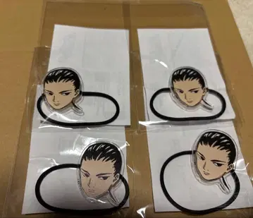건담 W 얼굴 머리끈 우페이 4개 세트