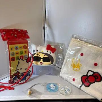 헬로키티 마스코트 세트 산리오 씰 키링