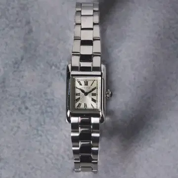 UNITED ARROWS 스퀘어 메탈 손목시계