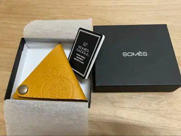 소메스 안장 삼각형 코인 케이스 동전 지갑