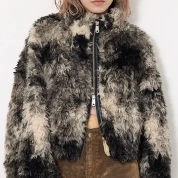 SLY CURLED BOA BZ 컬 보아 블루종