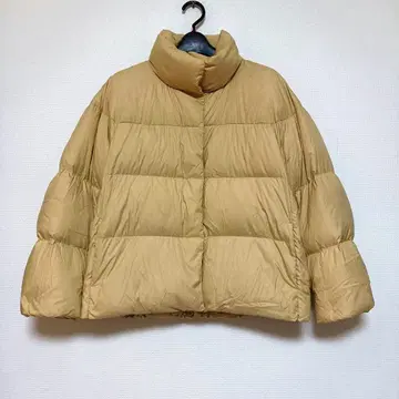 컨디션 최상 파우더 소프트 다운 자켓/NANODESIGN 옐로우 S
