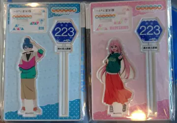 유루캠 스루가만 페리 한정판 아크릴 스탠드 시마 린 가카미가하라 나데시코