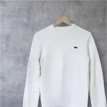 LACOSTE 화이트 스웨터 US XS