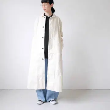 새상품 HARVESTY 치노크로스 오버코트 size 1