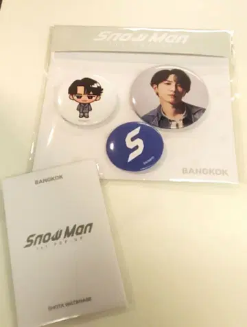 Snow Man 방콕 팝업 와타나베 쇼타 세트