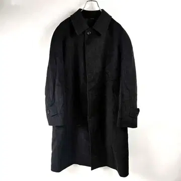 삼양상회 캐시미어 100% 스텐칼라 코트 큐프라 안감 다이바 160 블랙