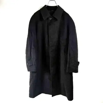 삼양상회 캐시미어 100% 스텐칼라 코트 큐프라 안감 다이바 160 블랙