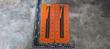 10홀용 지퍼 유닛 브라운