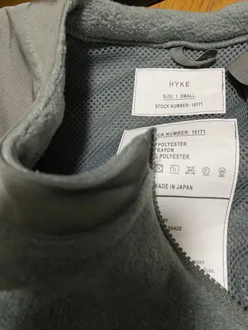 하이크 플리스 OLIVE DRAB 사이즈 1