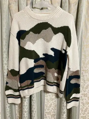 주카 ZUCCA 마운틴 패턴 니트