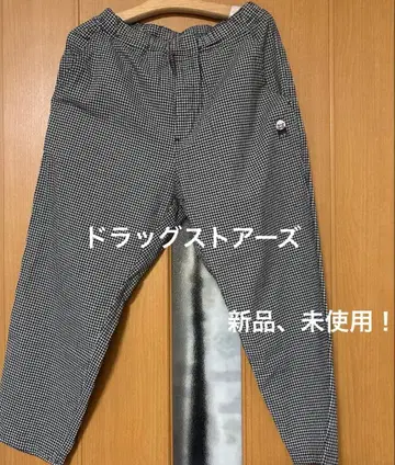 4605) 새상품, 미사용! 드럭 스토어즈 깅엄 체크 팬츠