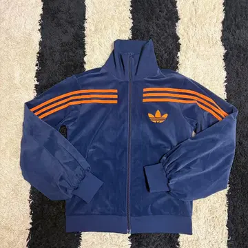 adidas 네이비 벨로아 저지