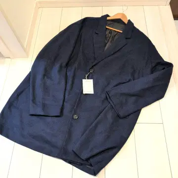 [ 빅 사이즈 ] 남성용 페이크 울 체스터 코트 5L