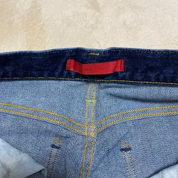 RED CARD 데님 사이즈 22 다크 블루