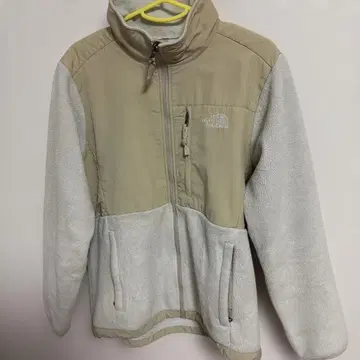 THE NORTH FACE 플리스 자켓 베이지 화이트