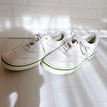 [ 빅 사이즈 ] Crocs 골프화 화이트/그린 30cm