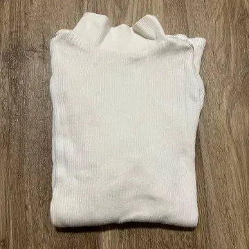 숲의 학교 골지 니트