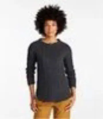 새상품급 엘엘빈 L.L.BEAN 피셔맨 튜닉 스웨터 S